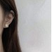 Replica Ysl Cassandre Pearl Earrings In Metal