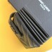 Replica Ysl Cassandre Matelasse Business Card Case in Black with Black Hardware