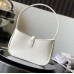 Replica Ysl Le5A7 mini hobo Bag white