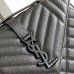 Replica Ysl Medium Envelope Bag in Black with Black Harewear