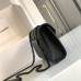 Replica Ysl Small Envelope Bag in Black with Black Hardware