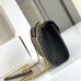 Replica Ysl Small Envelope Bag in Black with Gold Hardware