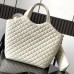 Replica Ysl Icare Maxi Shopping Bag in White