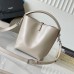 Replica YSL LE 37 SMALL bucket bag in grey