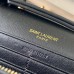 Replica Ysl Le Maillon Chain Wallet Black Leather