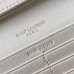 Replica Ysl Le Maillon Chain Wallet White Leather