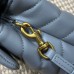 Replica Ysl LouLou Toy strap Bag in Blue with Gold