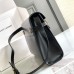 Replica Ysl Manhattan Shoulder Bag in Black