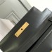 Replica Ysl Manhattan Shoulder Bag in Black