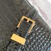 Replica Ysl Manhattan Small Shoulder Bag in croco