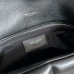 Replica Ysl Medium Puffer Bag black with silver hardware