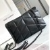 Replica YSL Puffer Toy Bag Black with Black Hardwear