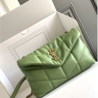 Replica YSL Puffer Toy Bag Green