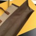 Replica Ysl Rive gauche Large Tote Bag in Beige with Brown Banding