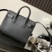 Replica Ysl Sac De Jour Nano Bag Black with Silver Hardware