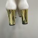 Replica Ysl auteuil booties white