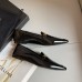 Replica Ysl Chris Slippers In Patent Leather