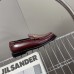 Replica Ysl Le Loafer Penny Slippers in Bordeaux Leather