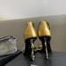 Replica Ysl Opyum Sandals In Gold
