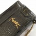 Replica Ysl Medium Sunset Flap Bag in Print Croco with Gold Hardware
