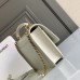 Replica Ysl Sunset Top Handle Flap Bag in White